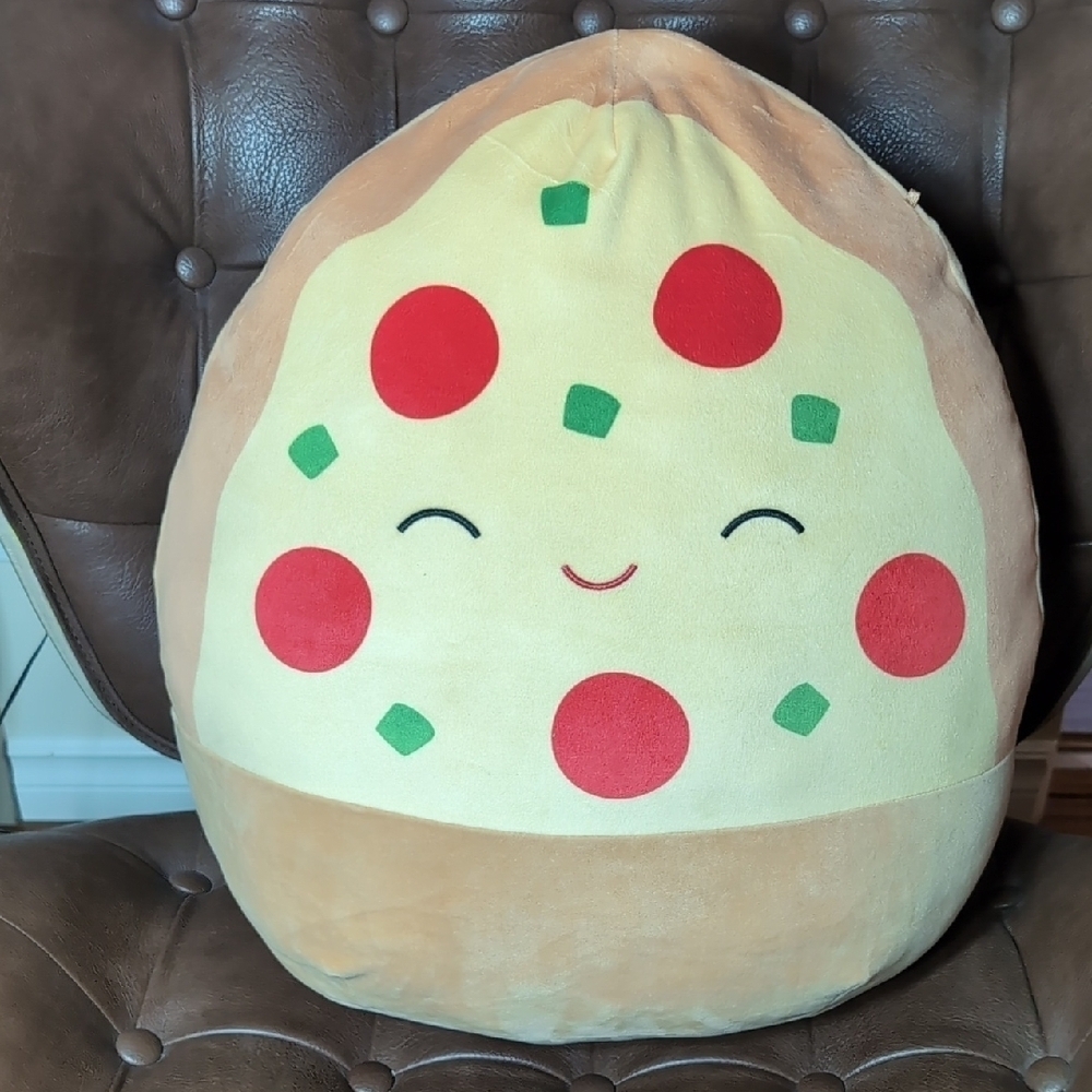 Squishmallows Pep the Pepperoni Pizza Soft Plush toy.